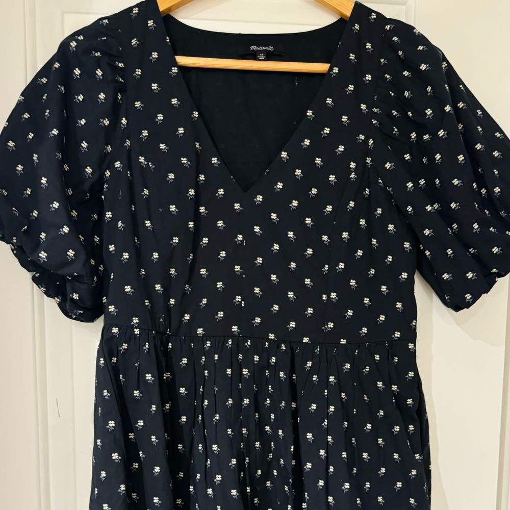 X-Small Madewell puff sleeve mini dress